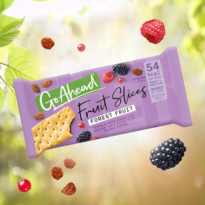 Go Ahead Forest Fruit Crispy Fruit Slices Snack Bars Multipack 4 x 43.6g — image 3