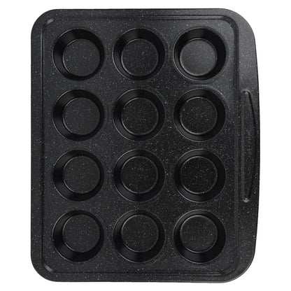Go Cook Marble 12 Cup Muffin Tray — image 1