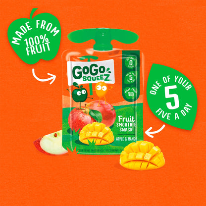 Gogo Squeez Fruit Snack Apple Mango 4X90g — image 5