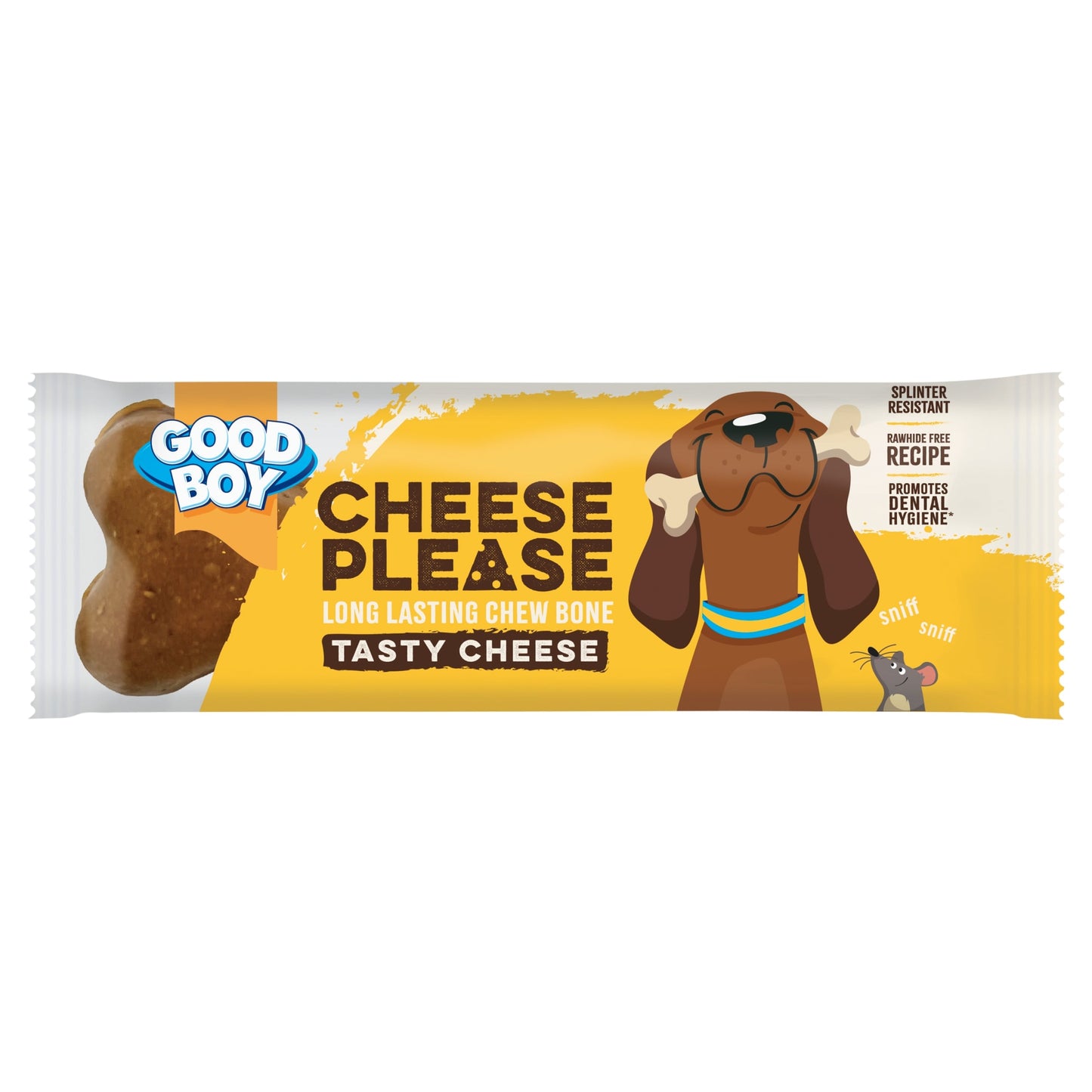 Good Boy Cheese Please Dog Chew Bone Treat 60g — image 1
