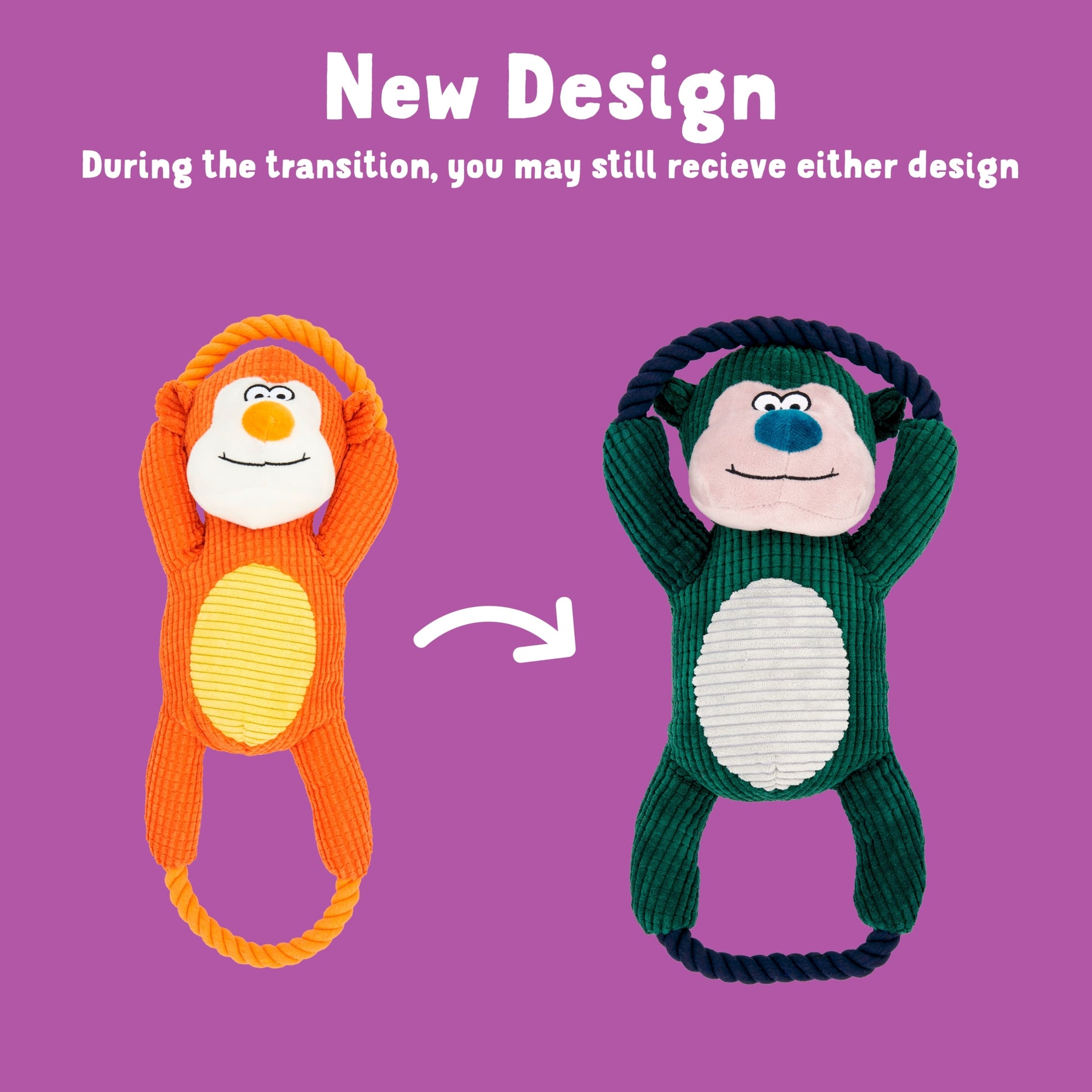 Good Boy Large Monkey Tug Dog Toy — image 2