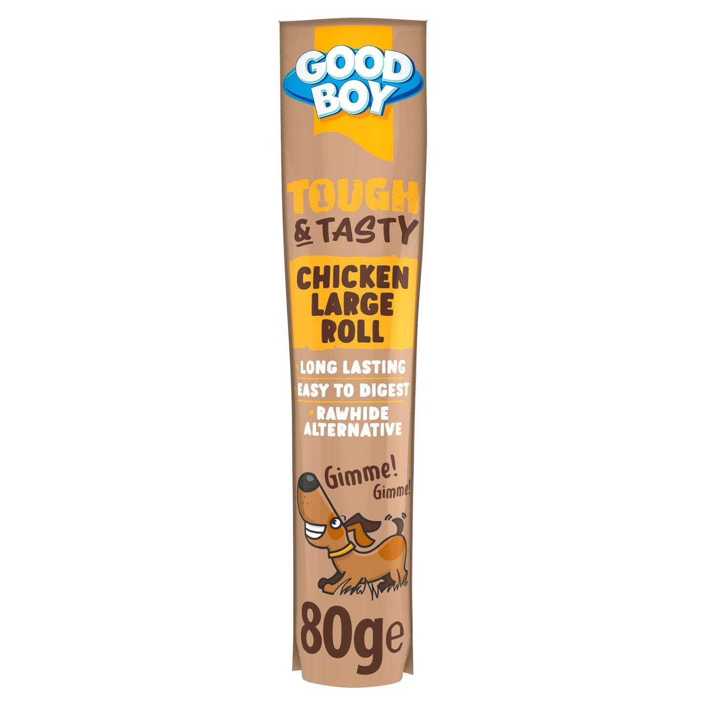 Good Boy Tough & Tasty Dog Treats Large Roll 80g — image 1