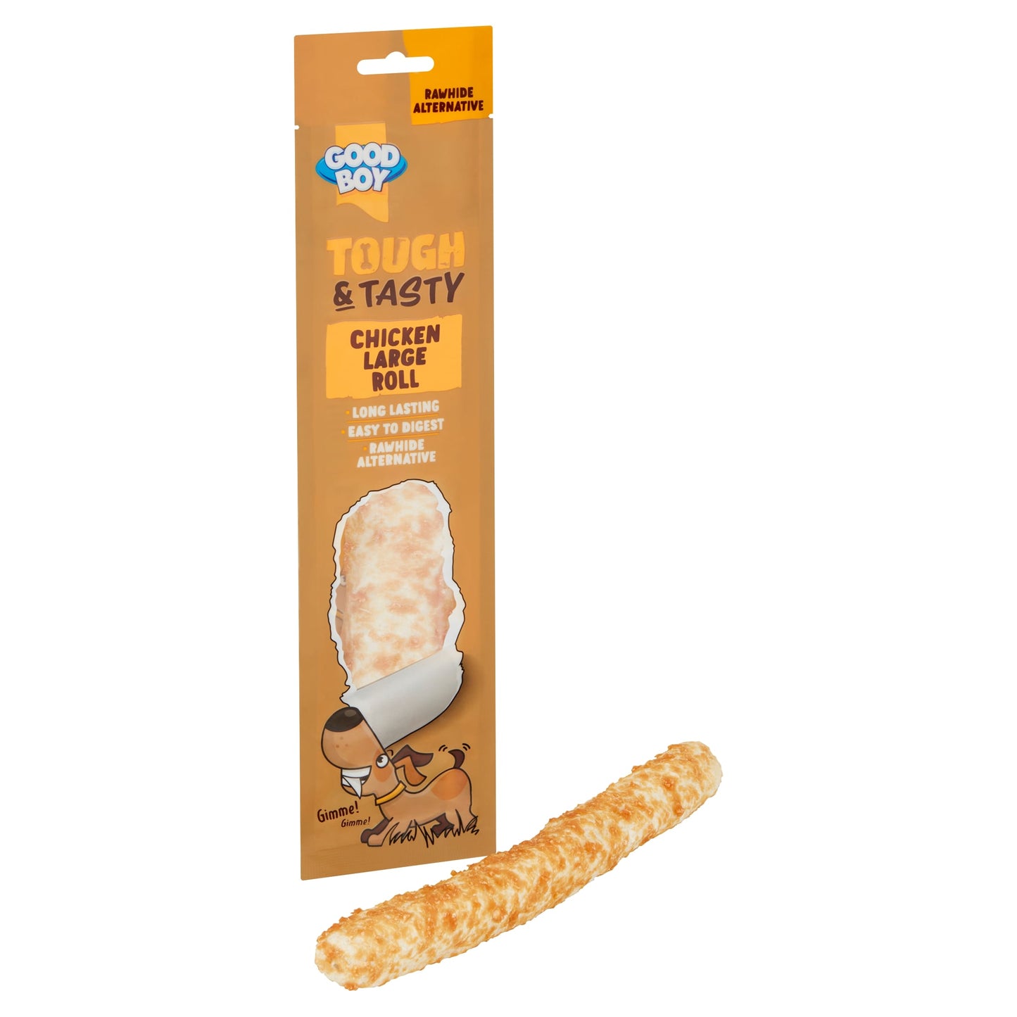 Good Boy Tough & Tasty Dog Treats Large Roll 80g — image 2
