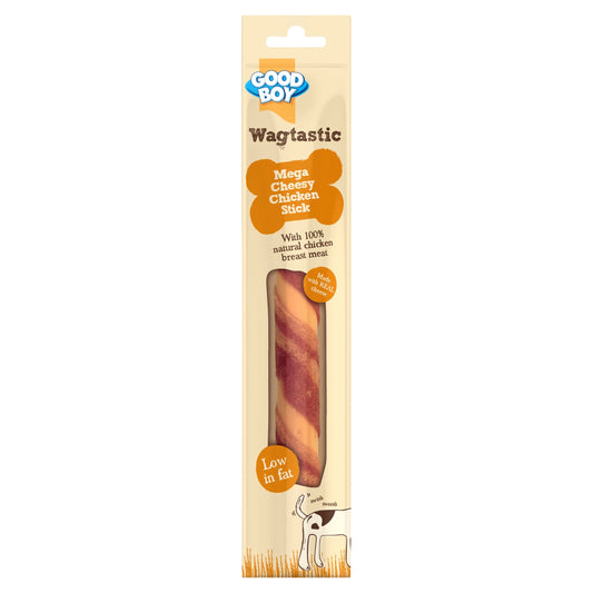 Good Boy Wagtastic Cheesy Chicken Mega Dog Chew Treat 110g — image 1