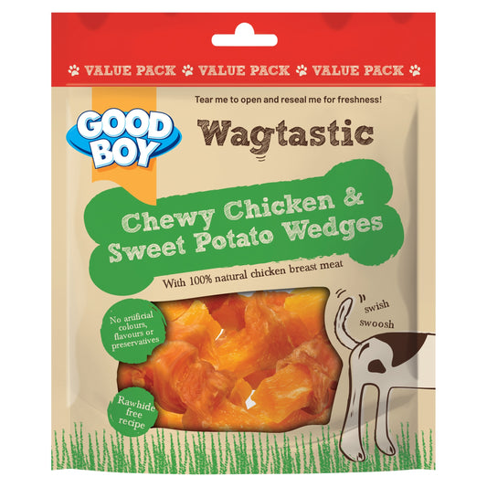 Good Boy Wagtastic Chicken & Sweet Potato Dog Treats 300g — image 1