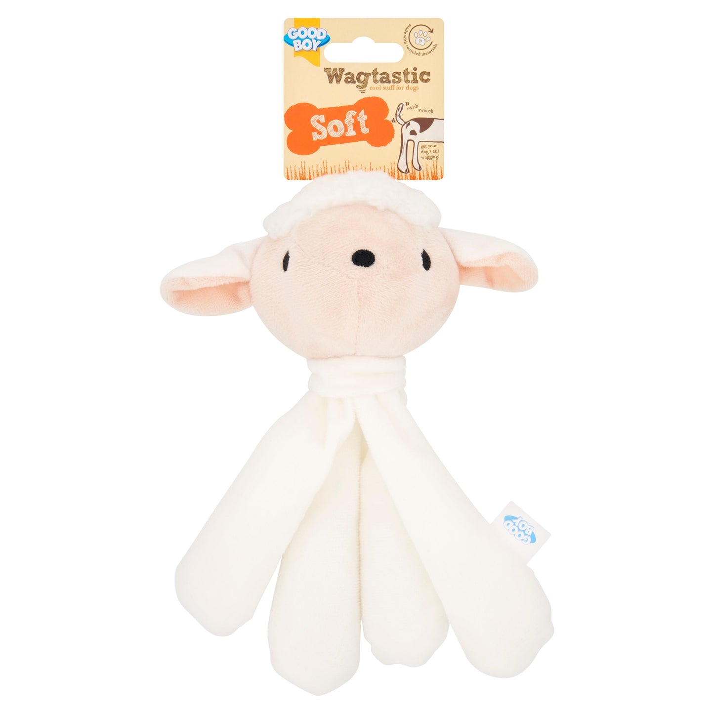 Good Boy Wagtastic Crinkl Legs Dog Toy — image 1