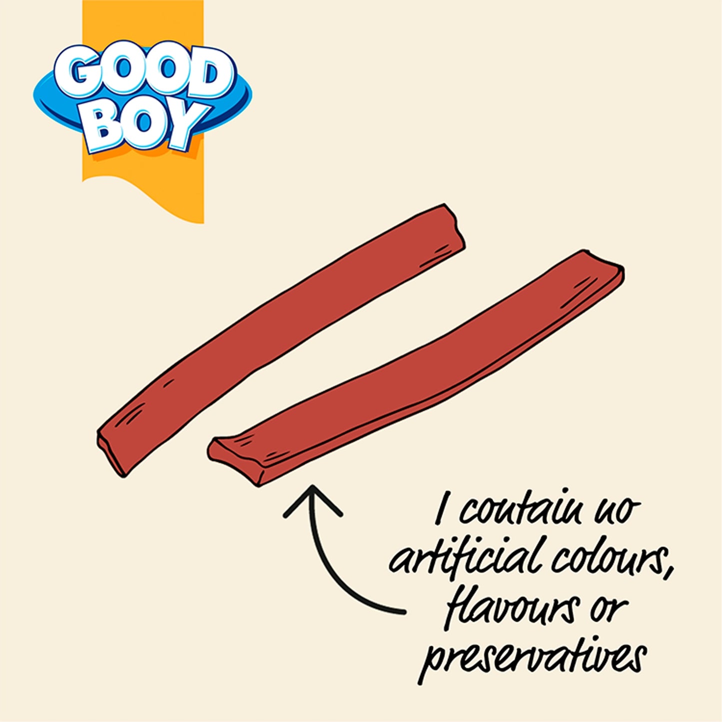 Good Boy Wagtastic Dog Treats Beef Fillets 320g — image 2