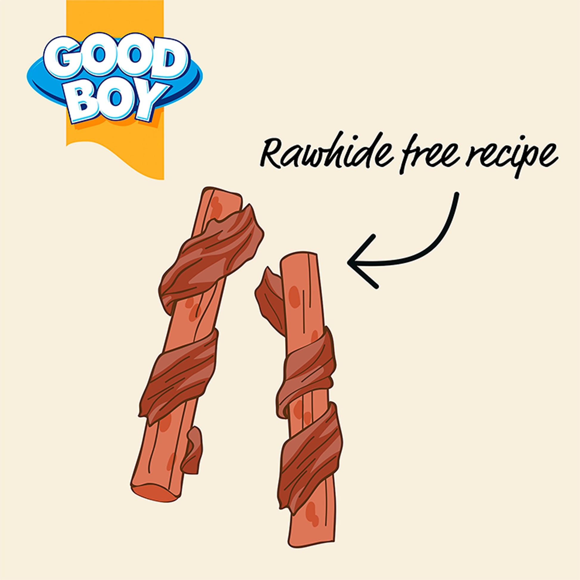 Good Boy Wagtastic Dog Treats Chicken Carrot Sticks 70g — image 2