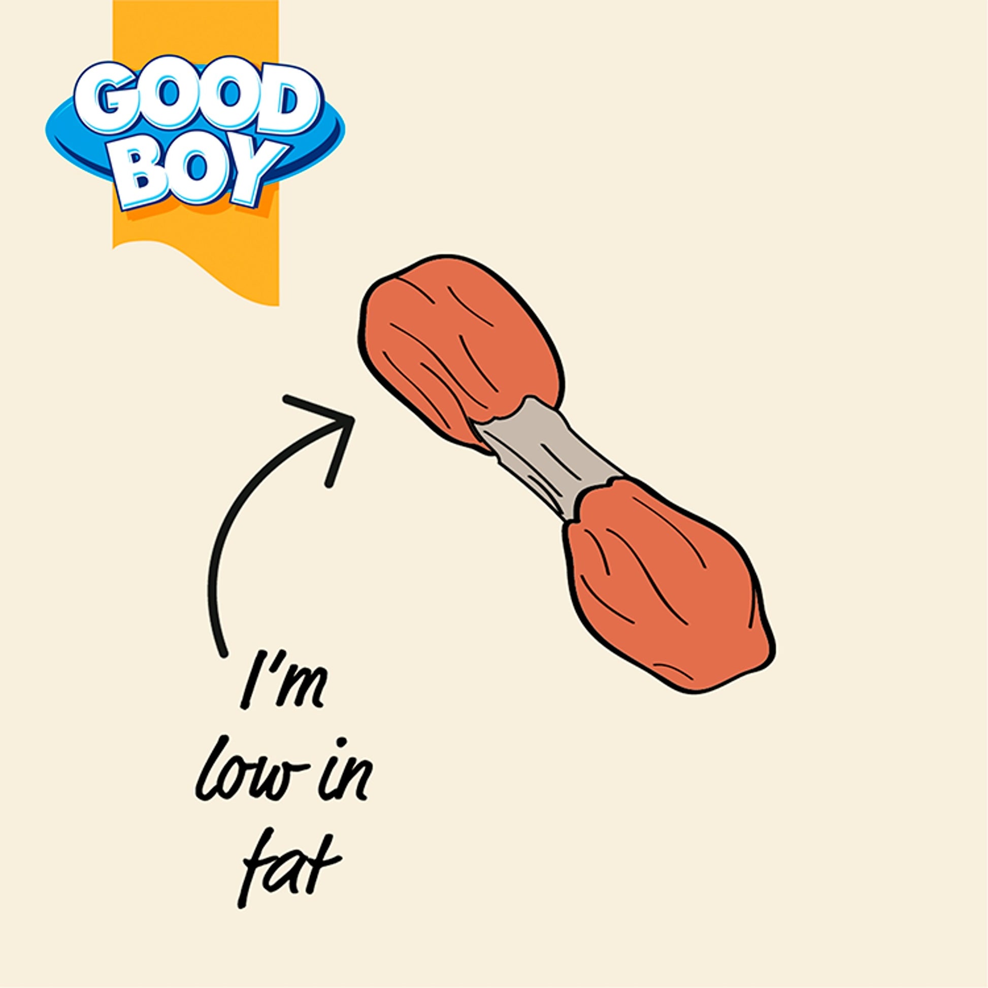 Good Boy Wagtastic Dog Treats Chicken Dumbbells 350g — image 2