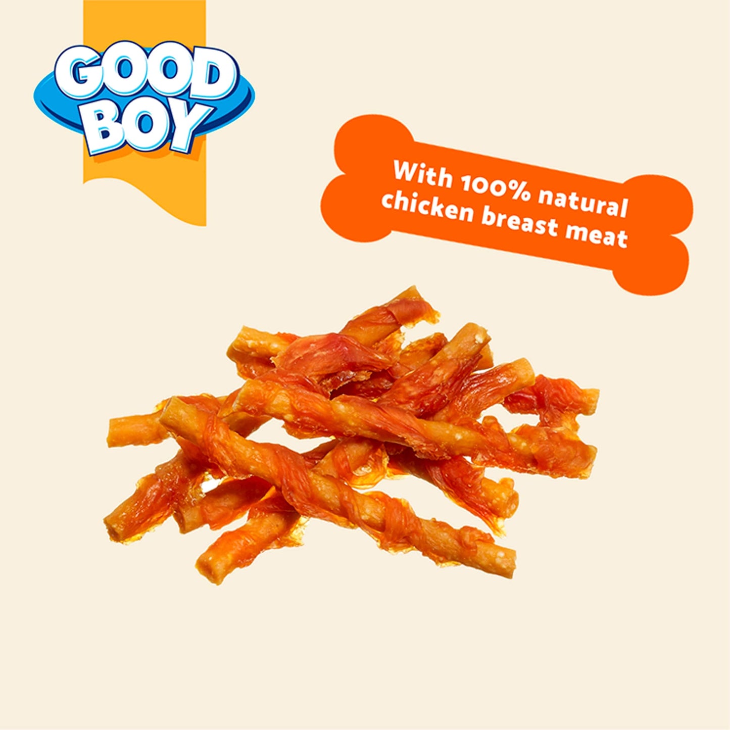 Good Boy Wagtastic Dog Treats Chicken Rice Sticks 70g — image 3