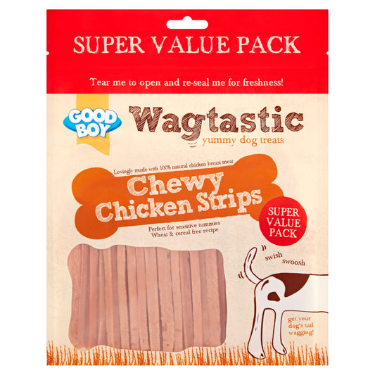 Good Boy Wagtastic Dog Treats Chicken Strips 660g — image 1