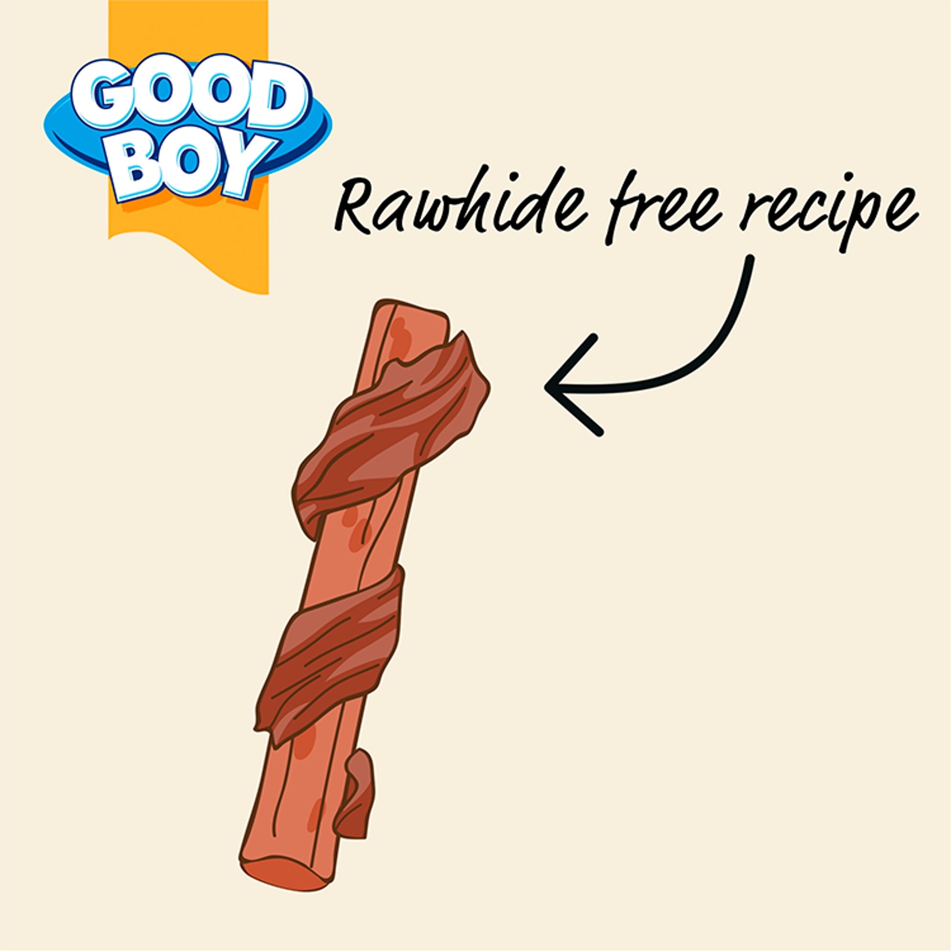 Good Boy Wagtastic Dog Treats Jumbo Chicken Carrot Stick 100g — image 2
