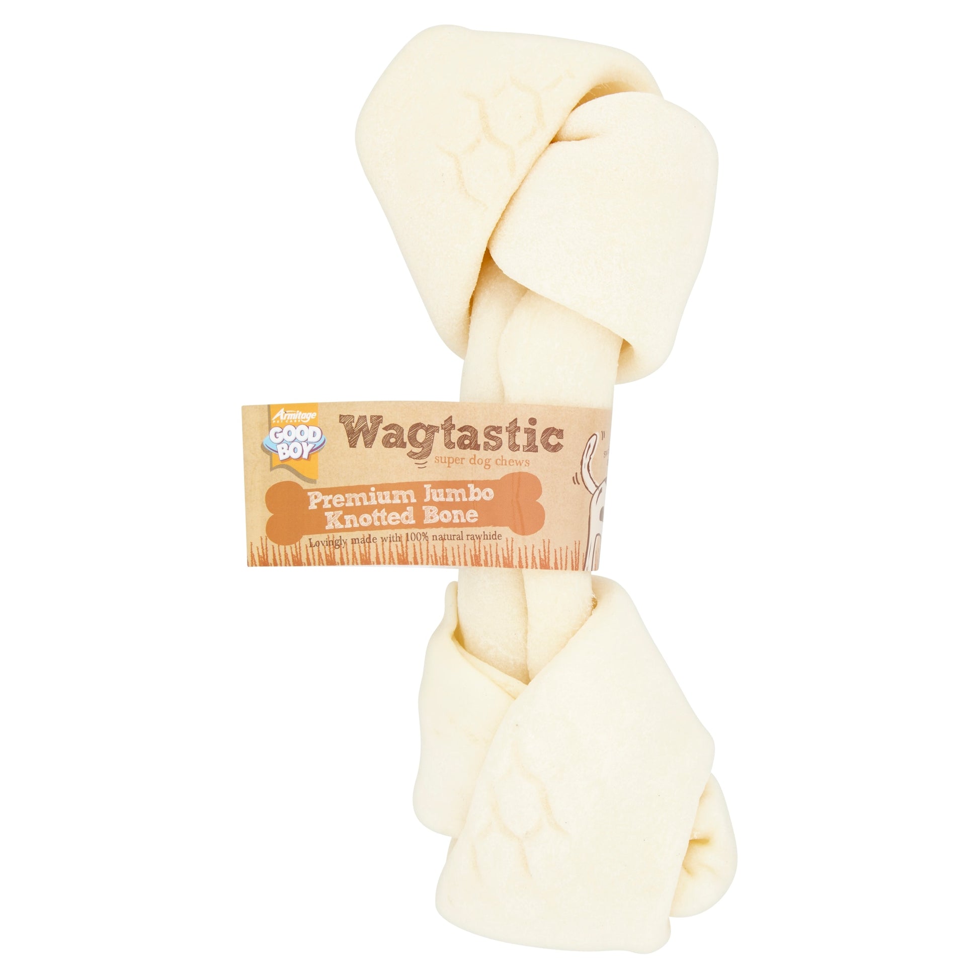 Good Boy Wagtastic Dog Treats Jumbo Knotted Bone 1 Pack — image 1