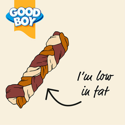 Good Boy Wagtastic Dog Treats Large Braid Chew 80g — image 2