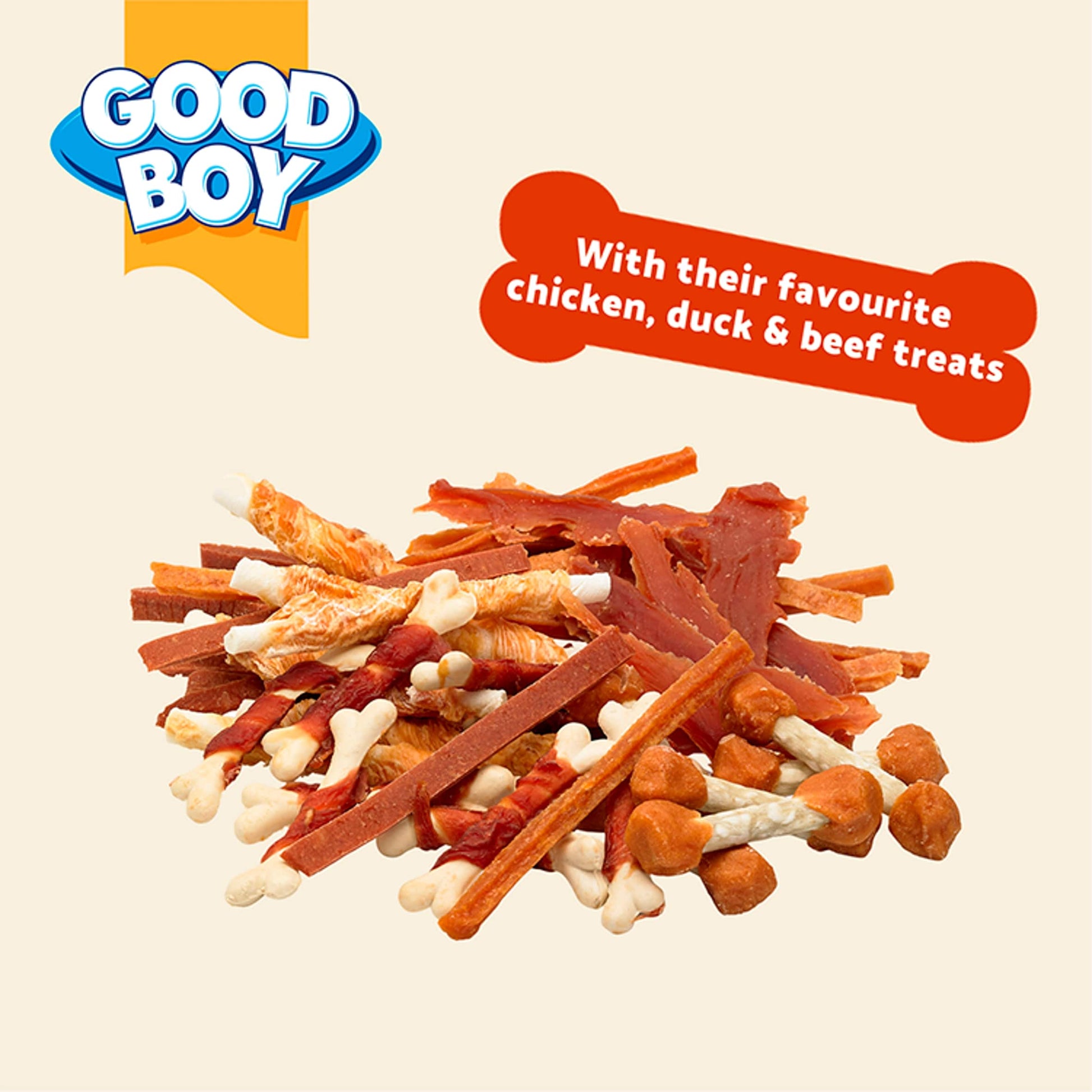 Good Boy Wagtastic Dog Treats Meaty Variety 300g — image 3