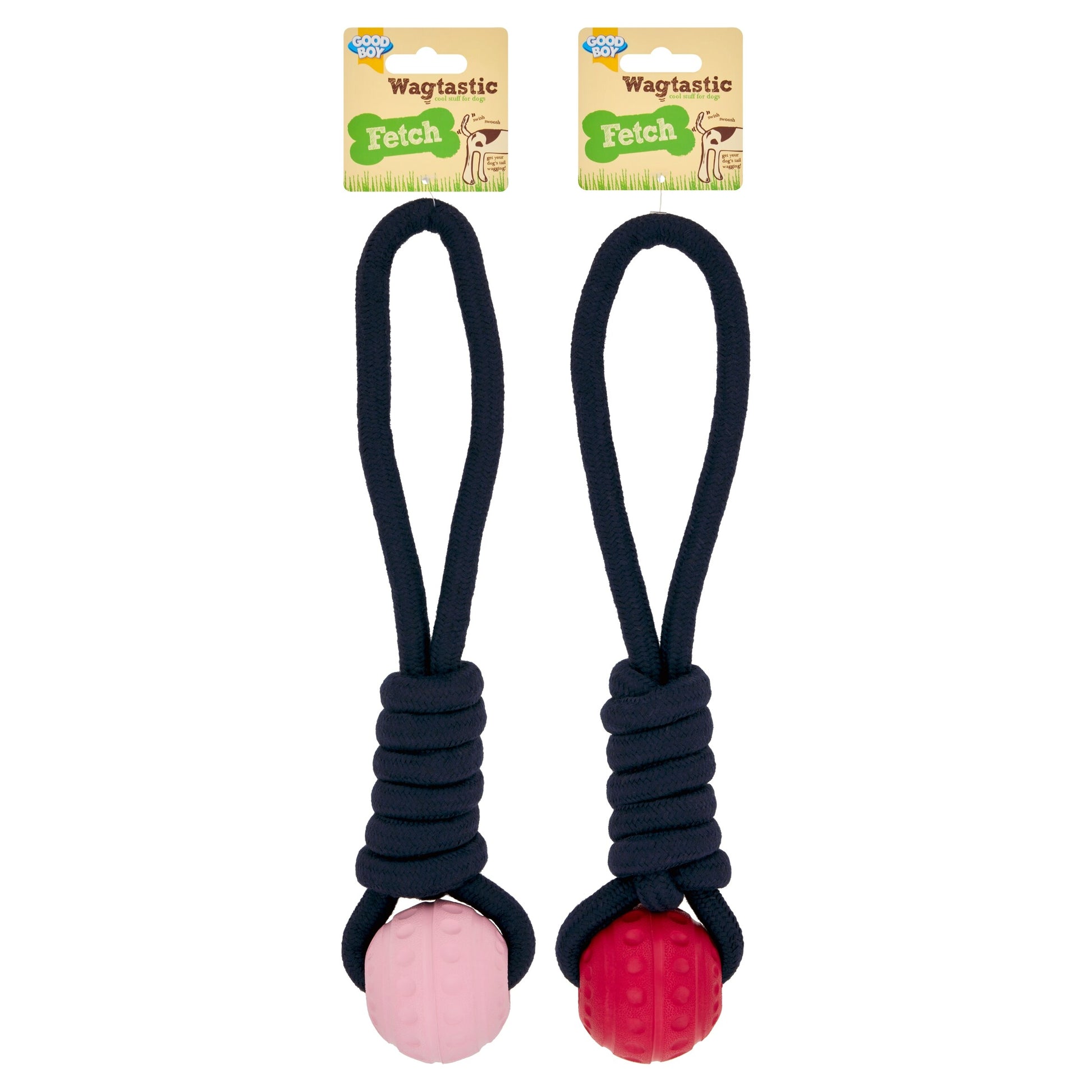 Good Boy Wagtastic Fetch Ball on Rope Dog Toy — image 2