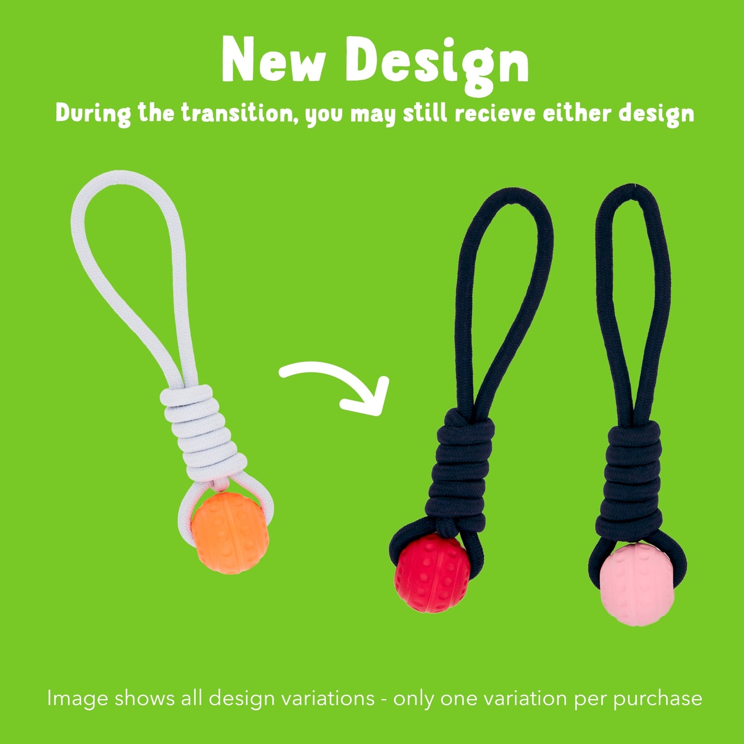 Good Boy Wagtastic Fetch Ball on Rope Dog Toy — image 3