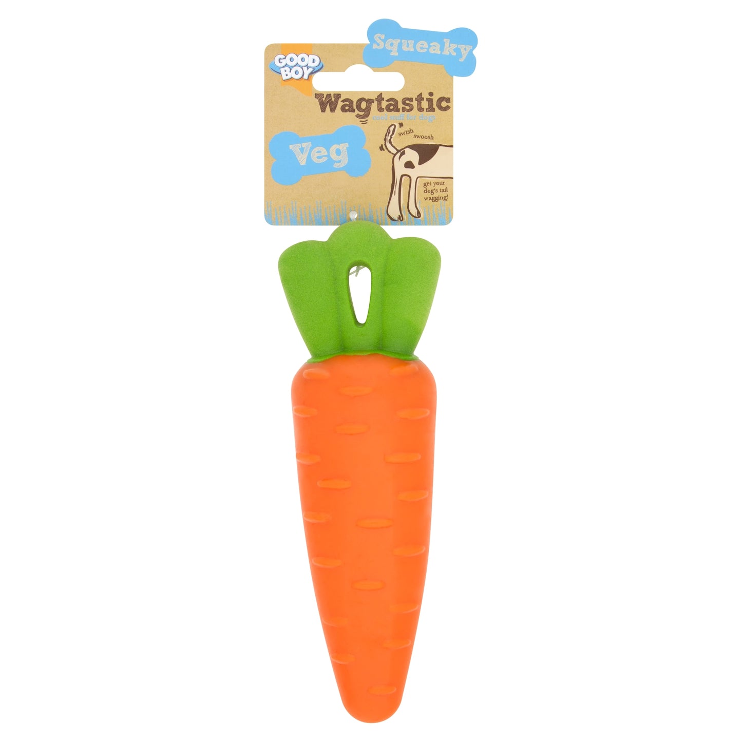 Good Boy Wagtastic Squeak Vegetable Dog Toys — image 1