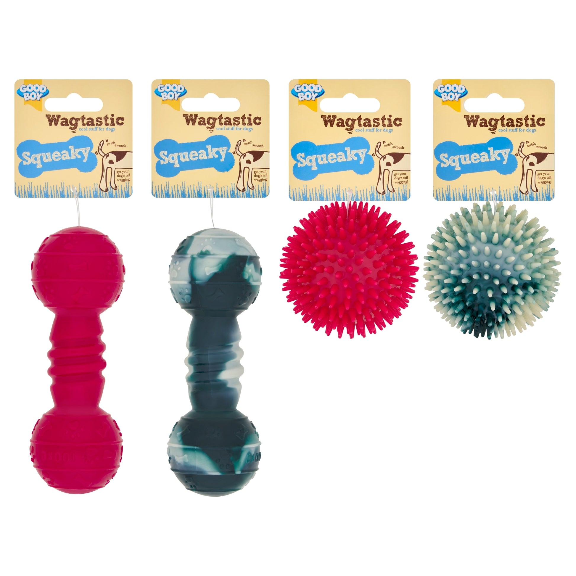 Good Boy Wagtastic Squeaky Assortment Dog Toys — image 2