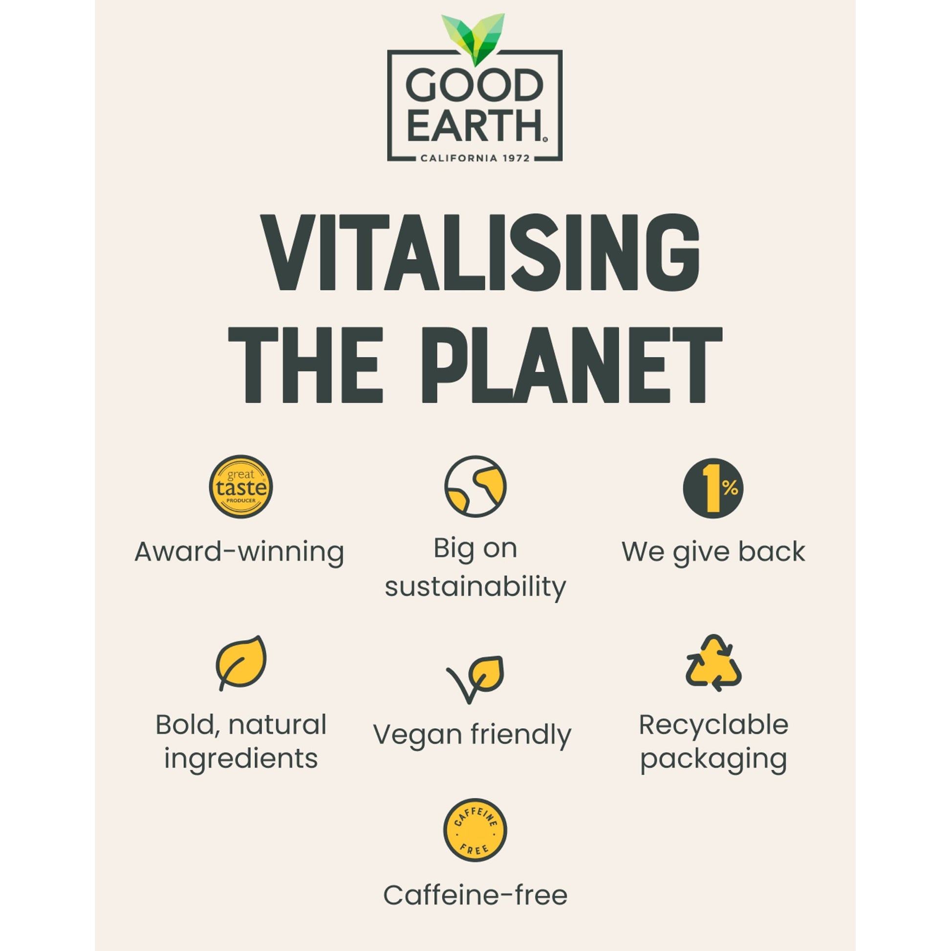 Good Earth Herbal Tea Lemon, Ginger & Turmeric 15 Tea Bags 42g — image 5