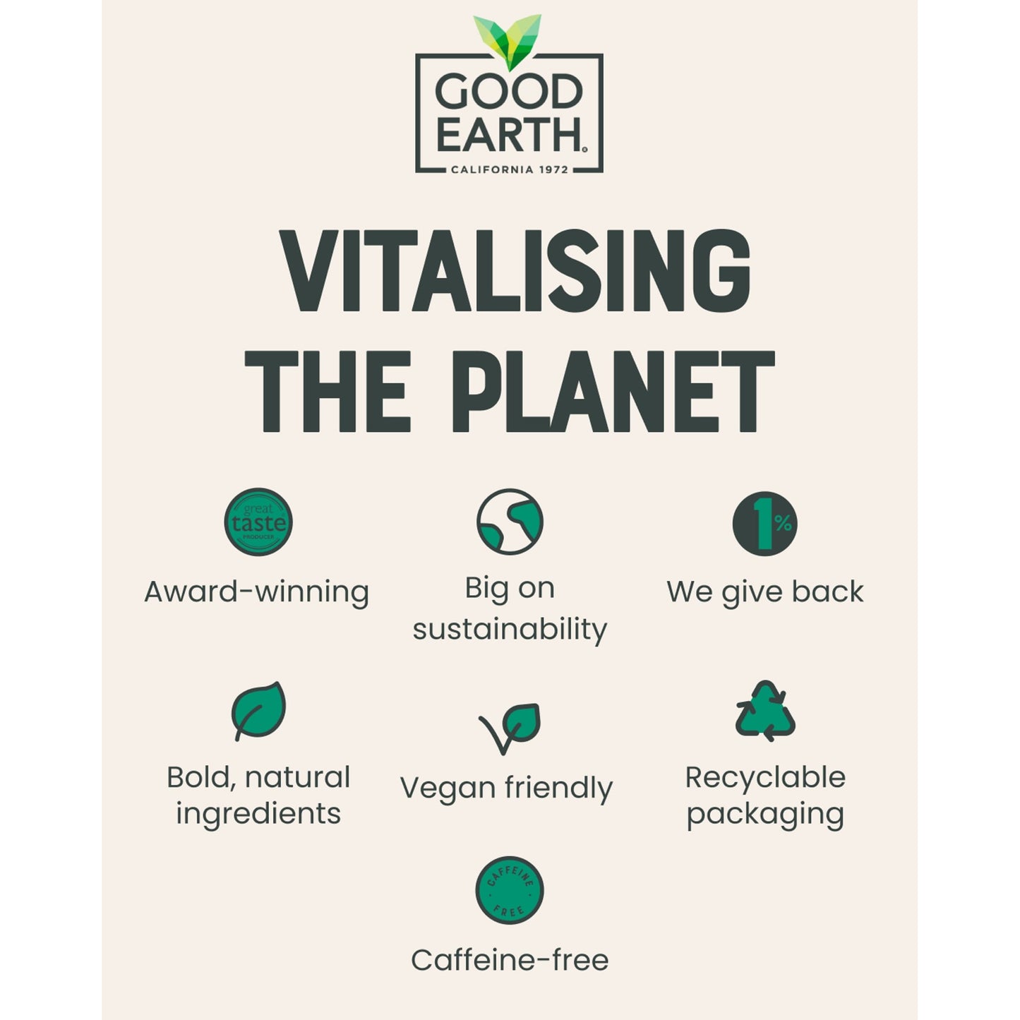 Good Earth Herbal Tea Peppermint, Spearmint 15 Tea Bags 27g — image 5