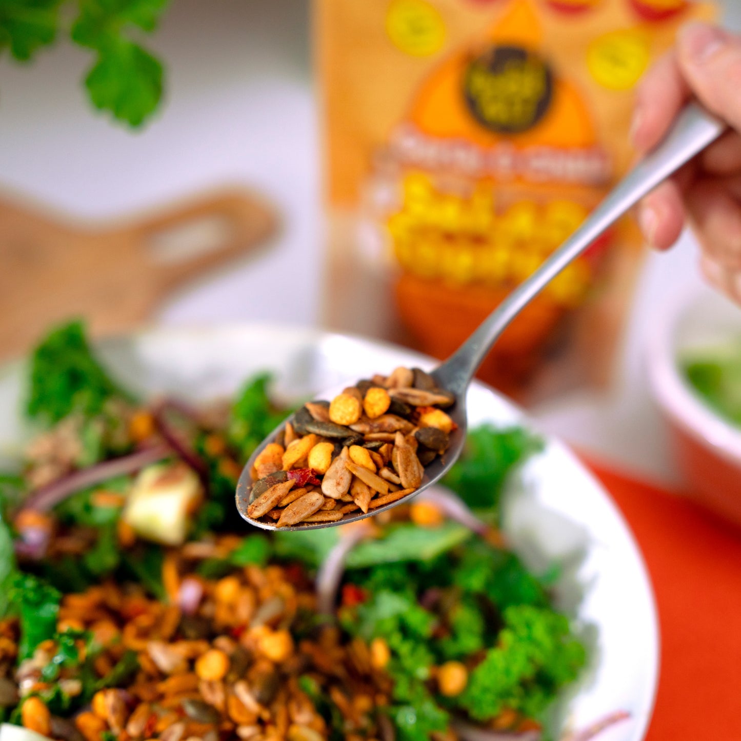 Good4U Garlic & Chilli Salad Topper 125g — image 2