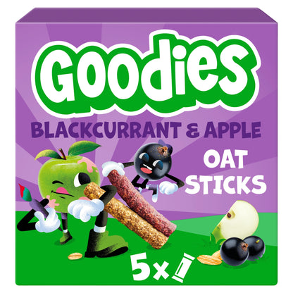 Goodies Apple & Blackcurrant Oat Sticks 5x23g — image 1