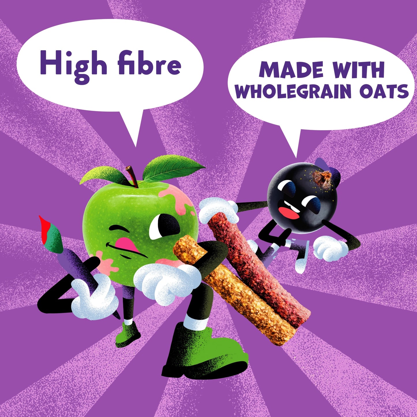 Goodies Apple & Blackcurrant Oat Sticks 5x23g — image 3