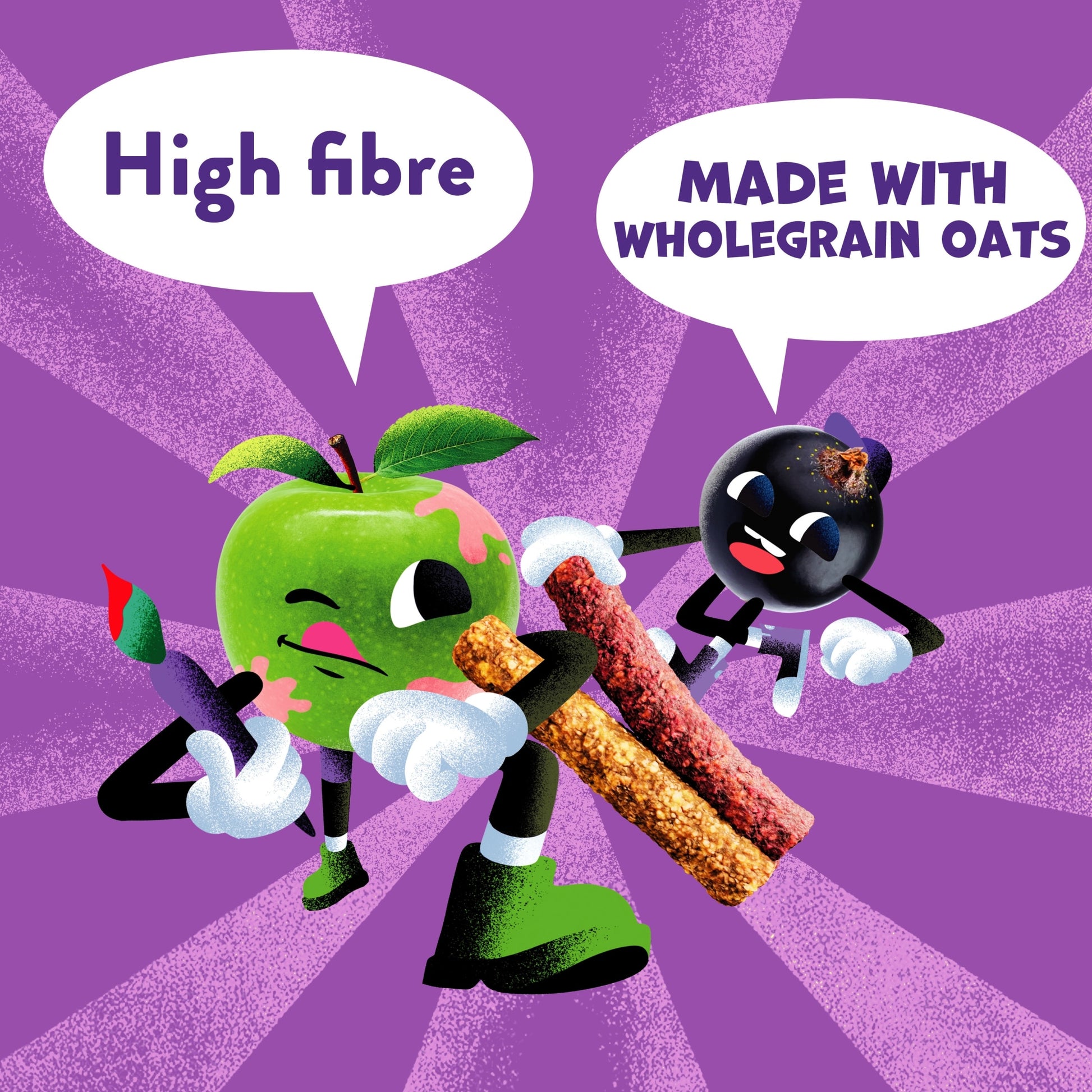 Goodies Apple & Blackcurrant Oat Sticks 5x23g — image 3