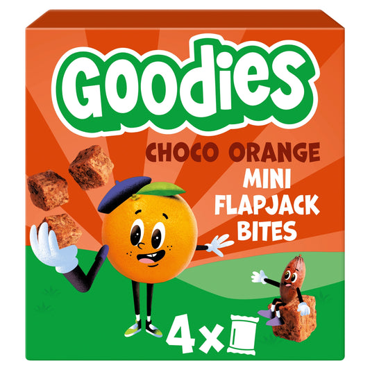 Goodies Choco Orange Mini Flapjack Bites 4x23g — image 1