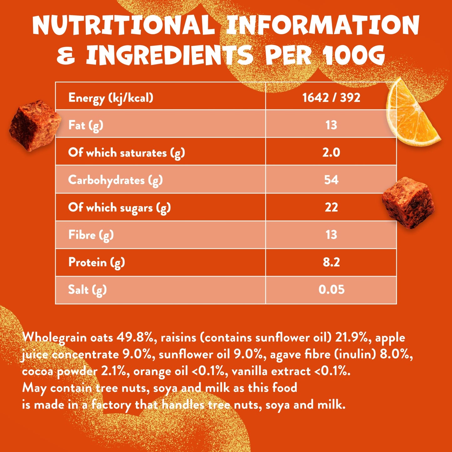 Goodies Choco Orange Mini Flapjack Bites 4x23g — image 4
