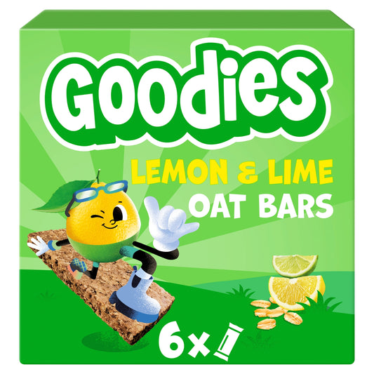 Goodies Lemon & Lime Oat Bars 6x23g — image 1