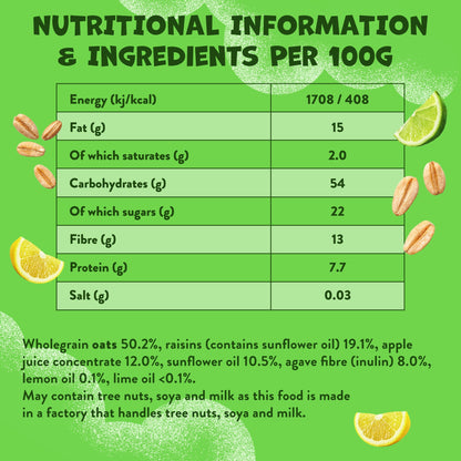 Goodies Lemon & Lime Oat Bars 6x23g — image 4