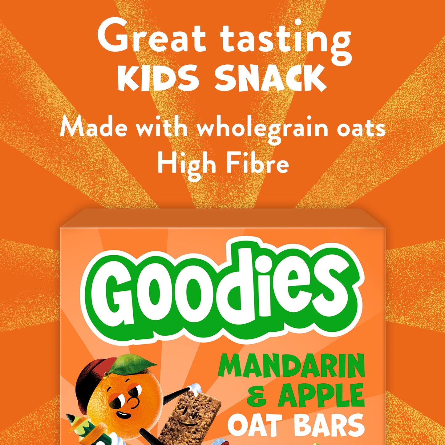 Goodies Mandarin & Apple Oat Bars 6x23g — image 2
