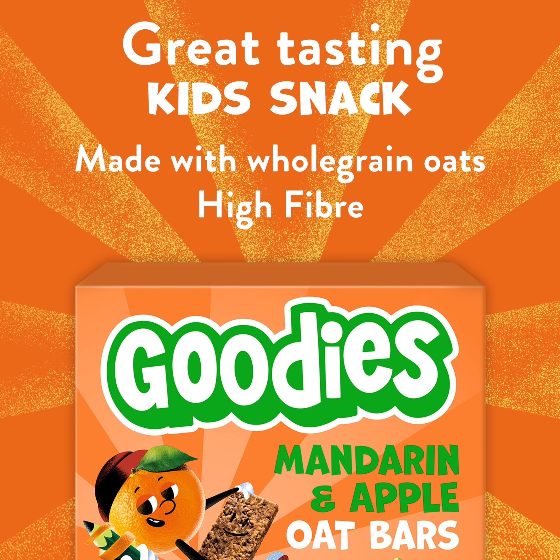 Goodies Mandarin & Apple Oat Bars 6x23g — image 2