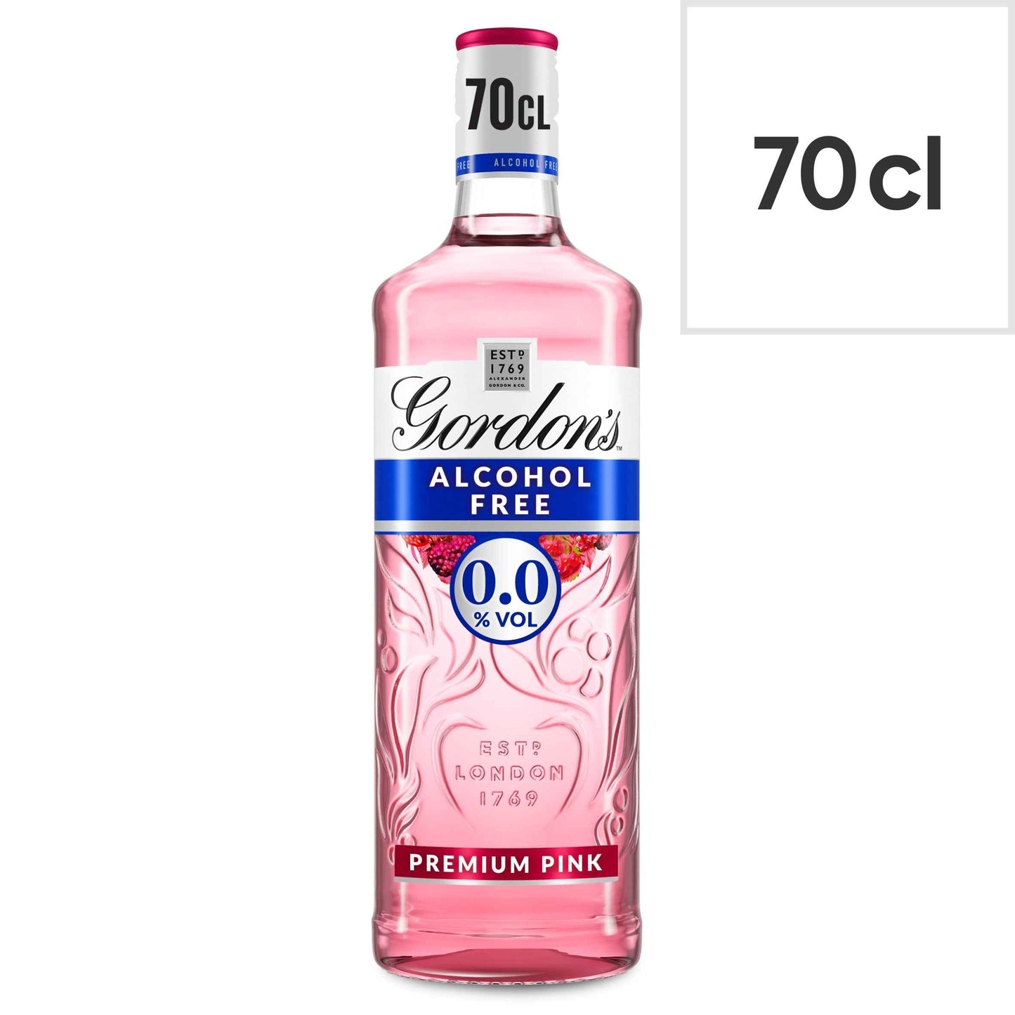 GORDON'S Alcohol Free Premium Pink Spirit 70cl