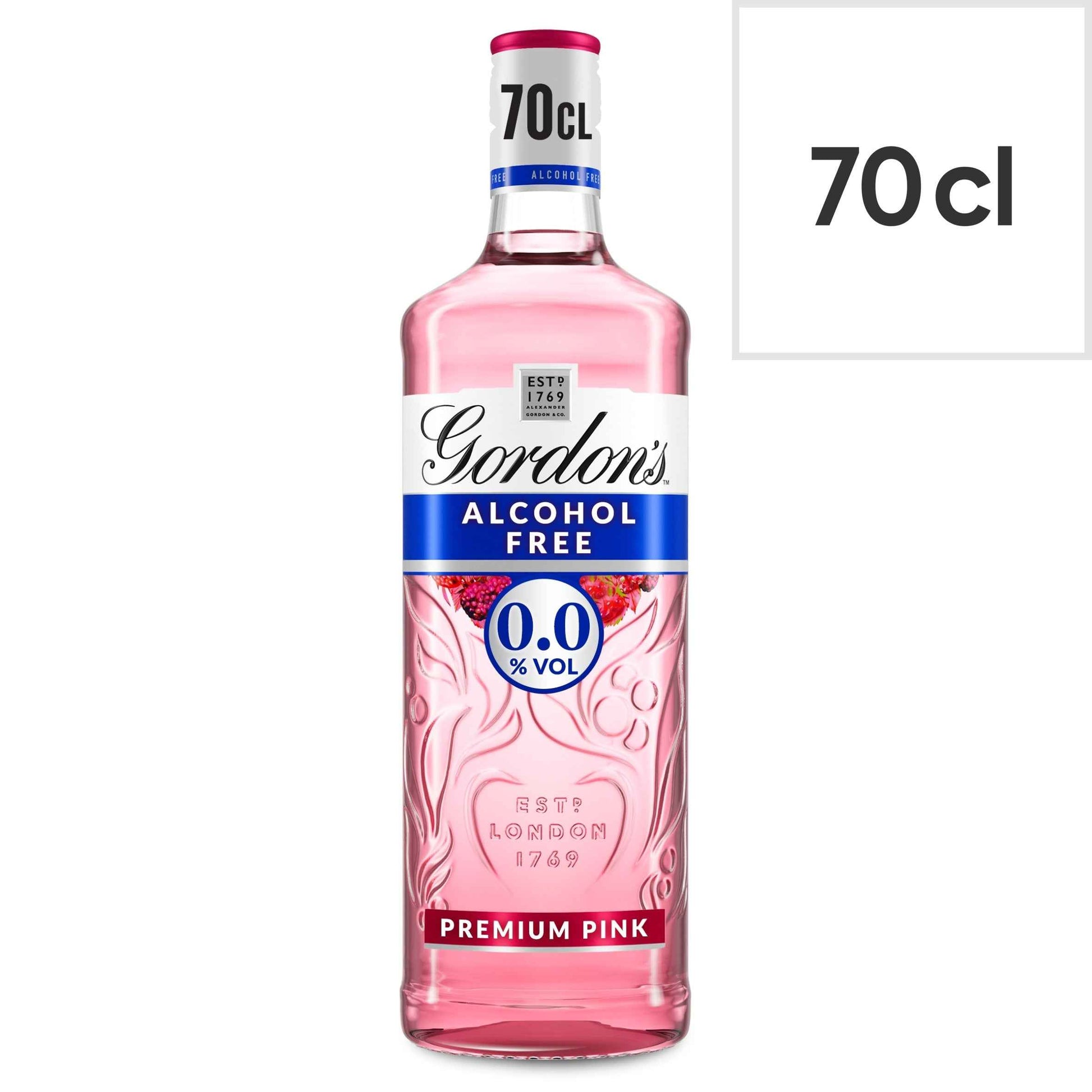 GORDON'S Alcohol Free Premium Pink Spirit 70cl