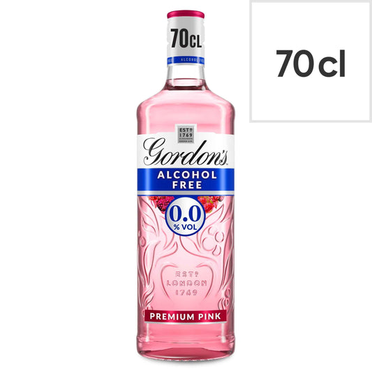 GORDON'S Alcohol Free Premium Pink Spirit 70cl