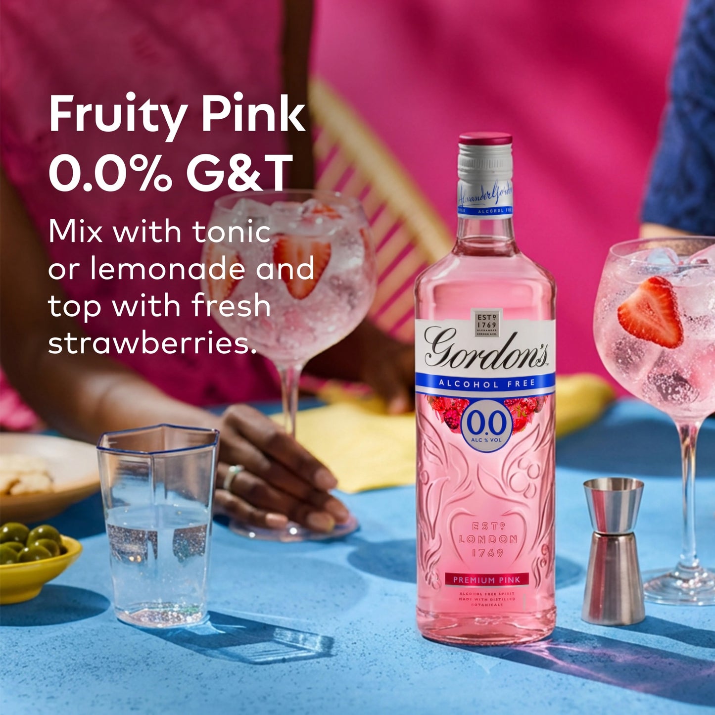 Gordon's Alcohol Free Premium Pink Spirit 70Cl — image 5