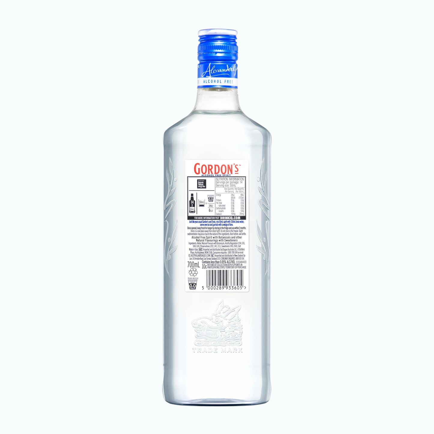 Gordon's Alcohol Free Spirit 0.0% 70cl — image 2