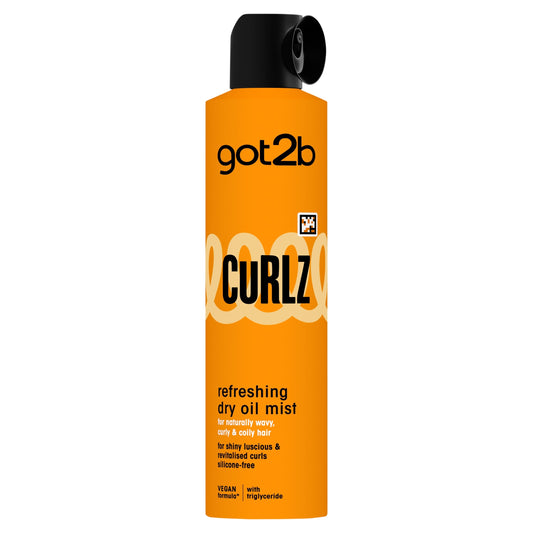 got2b CURLZ Refreshing Dry Oil Mist 200ml — image 1