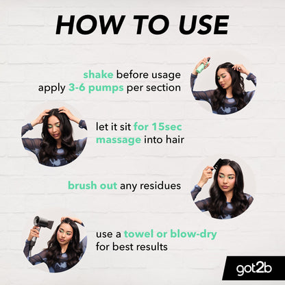 GOT2B Get Fresh Hair Mist 150ml — image 3