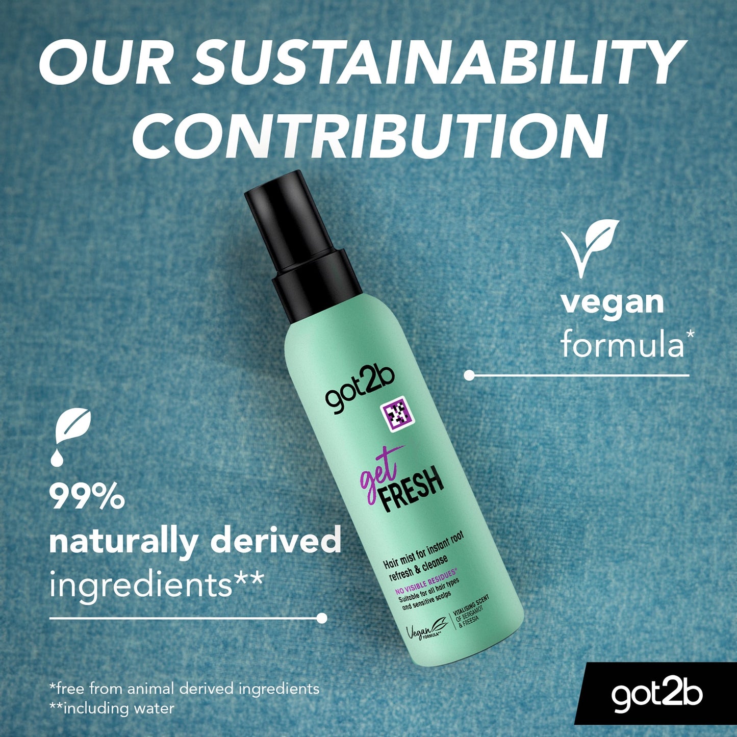 GOT2B Get Fresh Hair Mist 150ml — image 5