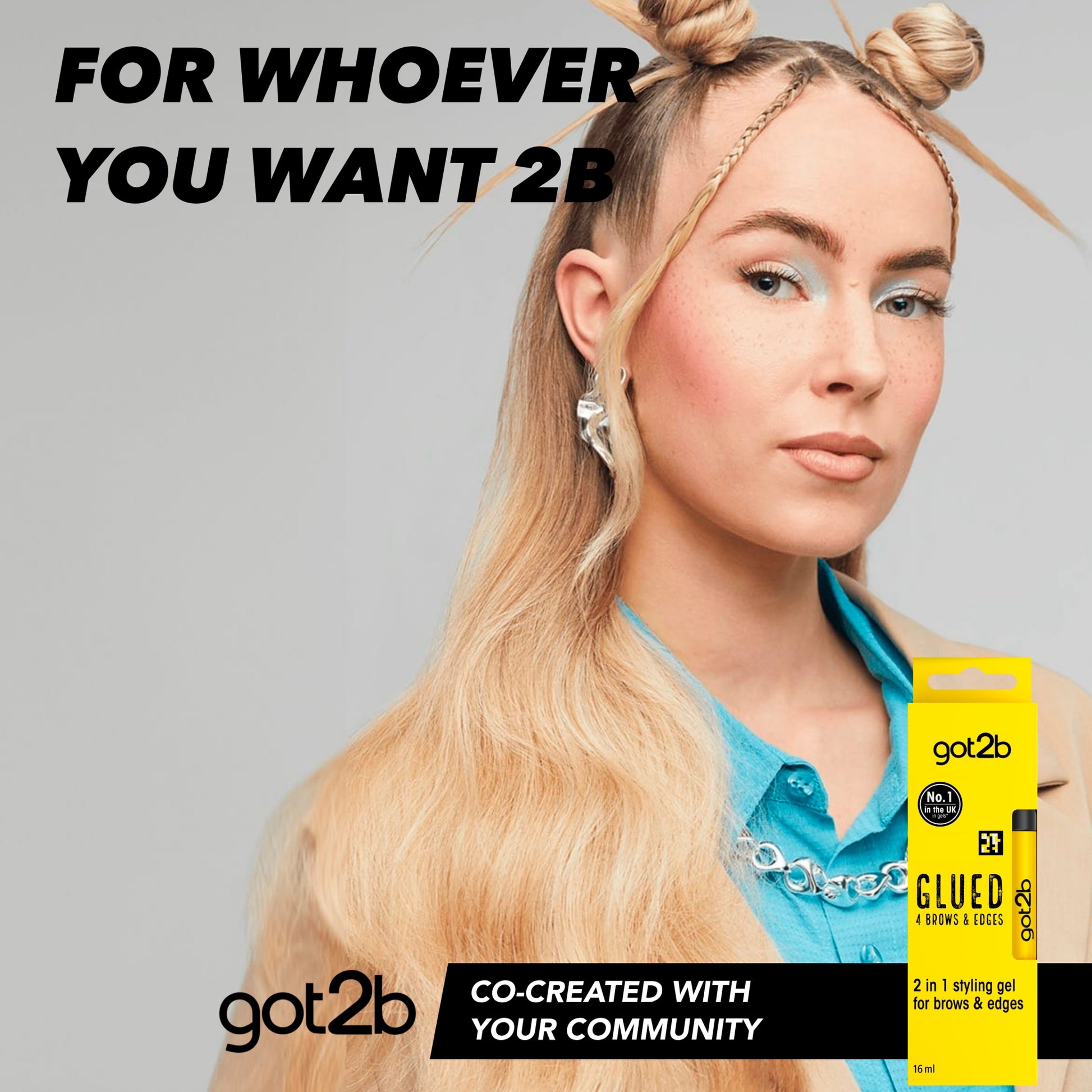 GOT2B Glued 4 Brows & Edges 2in1 Gel 16ml — image 2