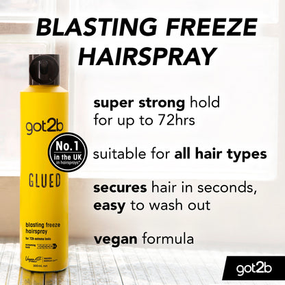 GOT2B Glued Blasting Freeze Hairspray 300ml — image 2