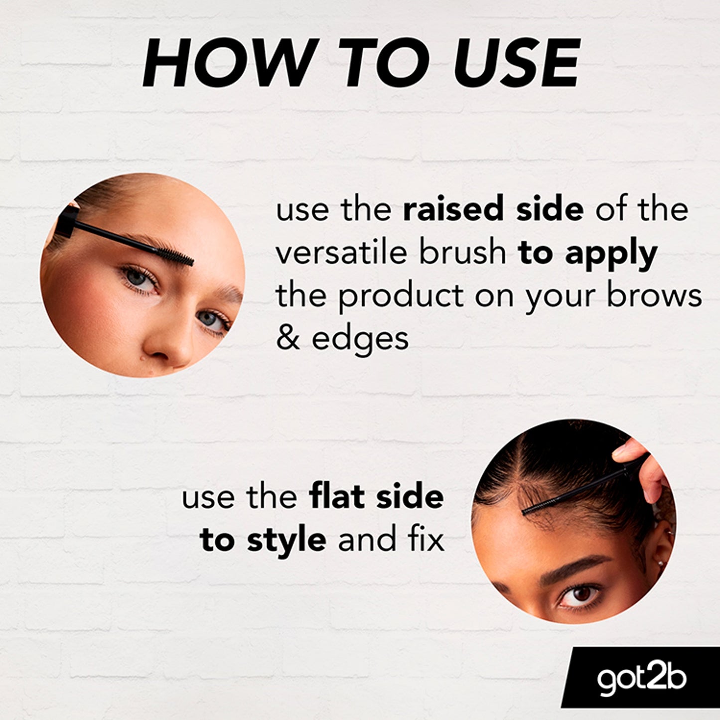 GOT2B Glued for Brows & Edges Waterproof Eyebrow Gel 16ml — image 3