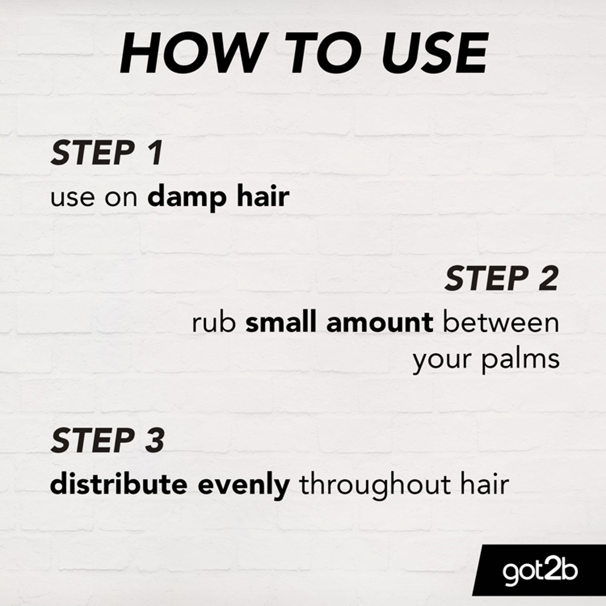 GOT2B Glued Water Resistant Spiking Hair Gel 150ml — image 3