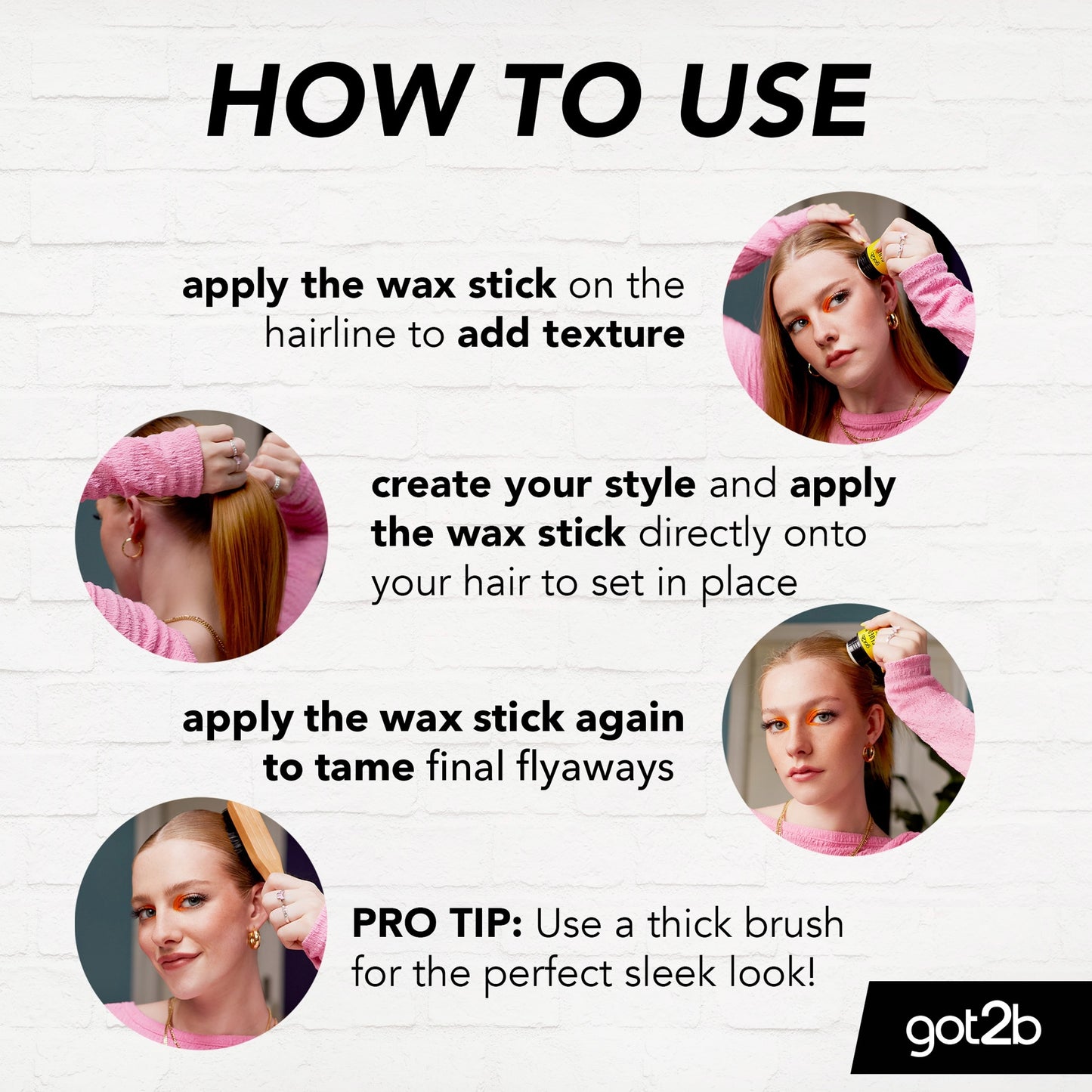 GOT2B Glued Wax Stick 50g — image 3