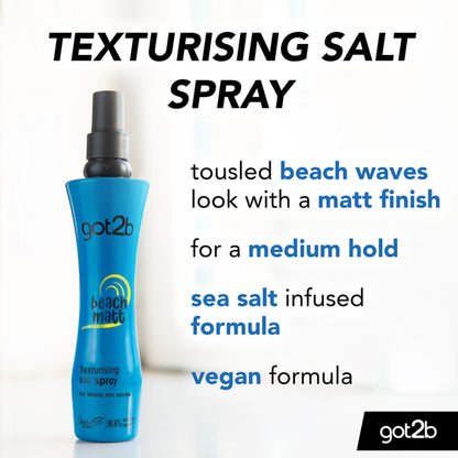 GOT2B Hair Texture Salt Spray Beach Matt 200ml — image 2