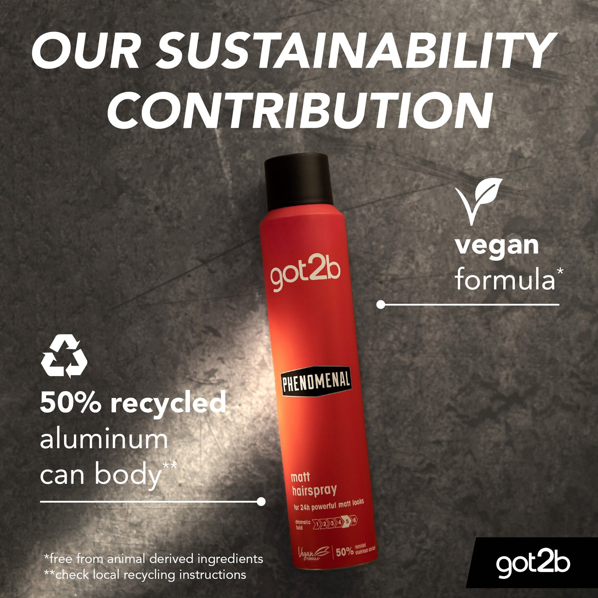 GOT2B Phenomenal Finishing Hair Spray 200ml — image 4